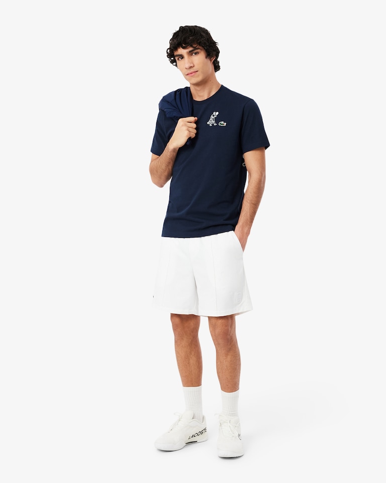 Camiseta de Tênis Ultra Dry Estampada