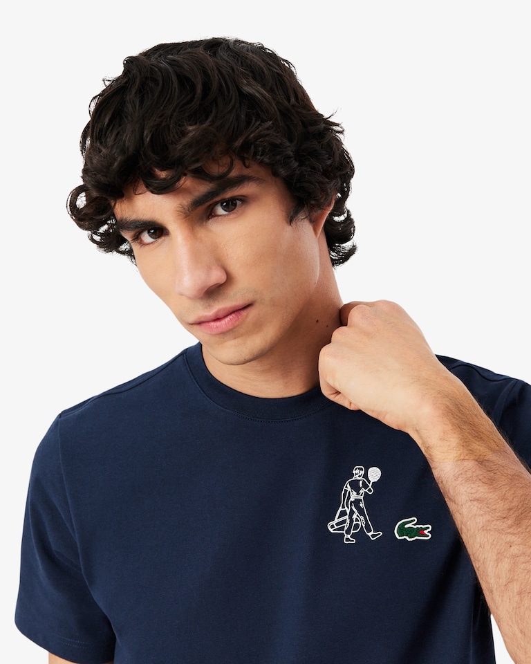 Camiseta de Tênis Ultra Dry Estampada