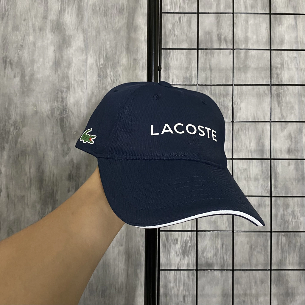 Boné letreiro Lacoste