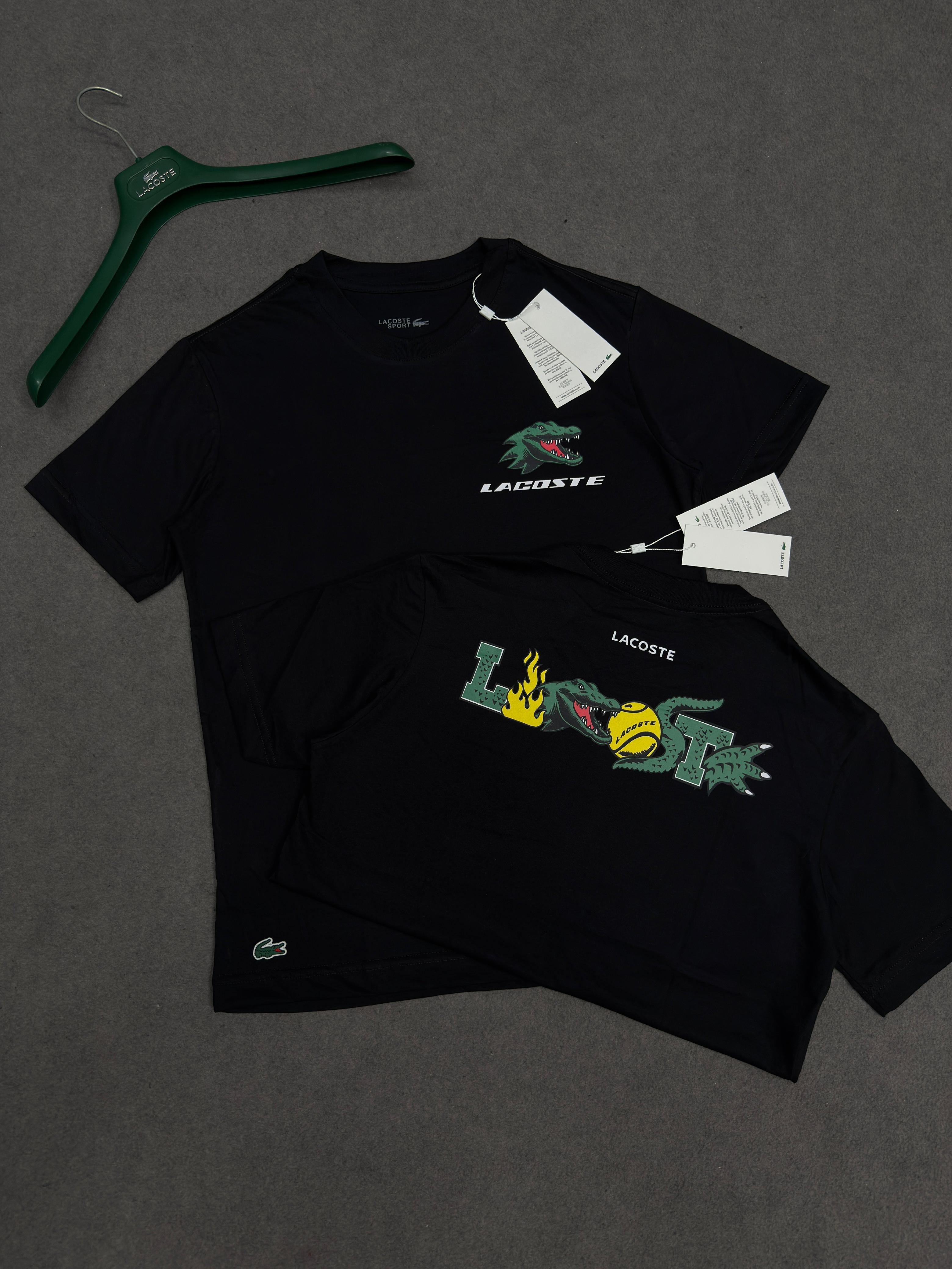 Camiseta Lacoste T-Shirt Men Black