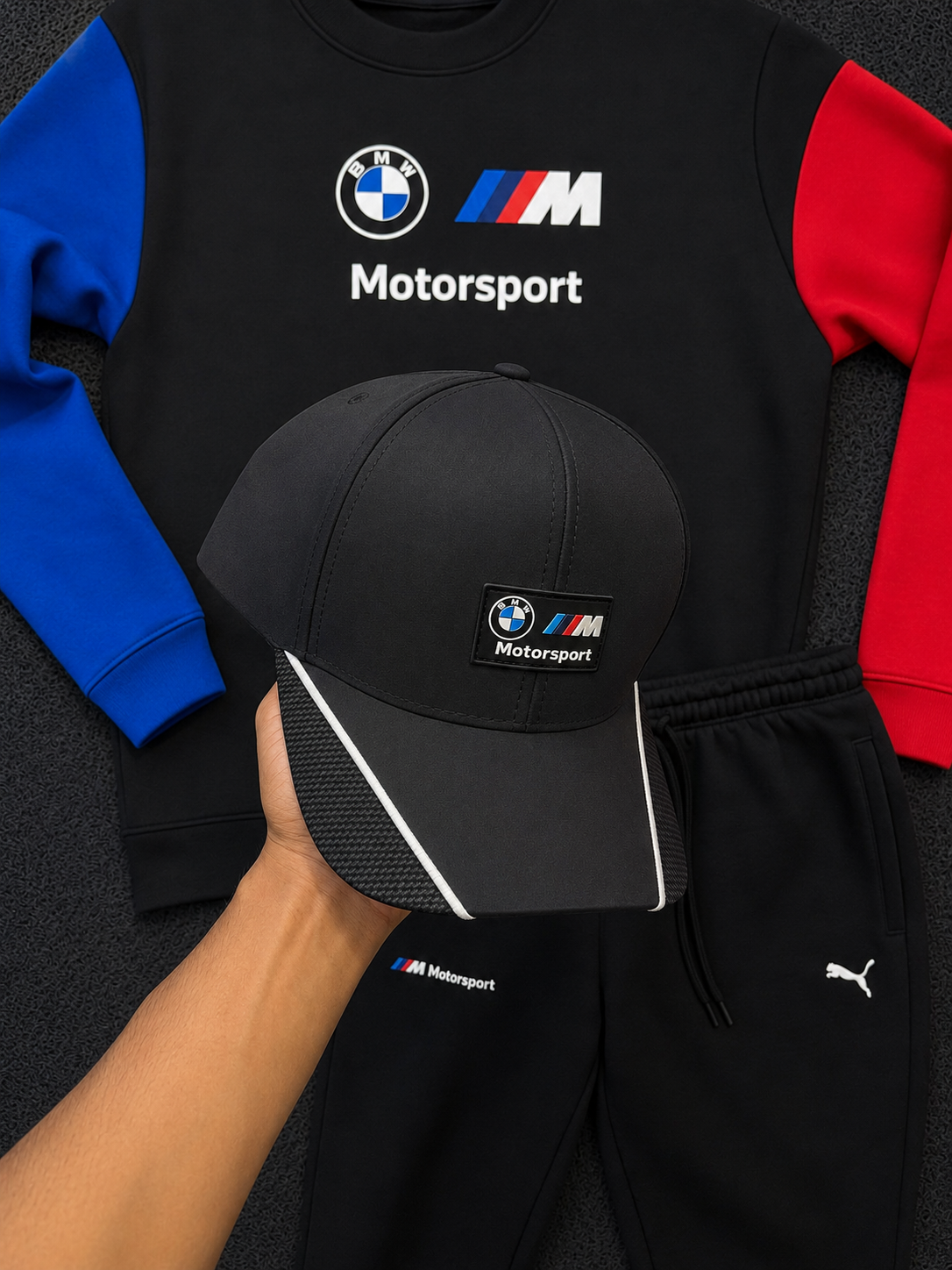 CONJUNTO BMW MOLETOM  🅱️Ⓜ️🔥