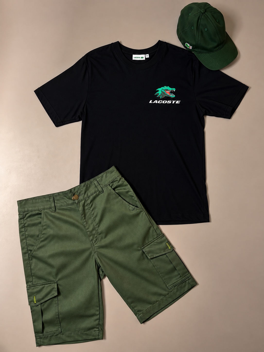 Camiseta Lacoste T-Shirt Men Black