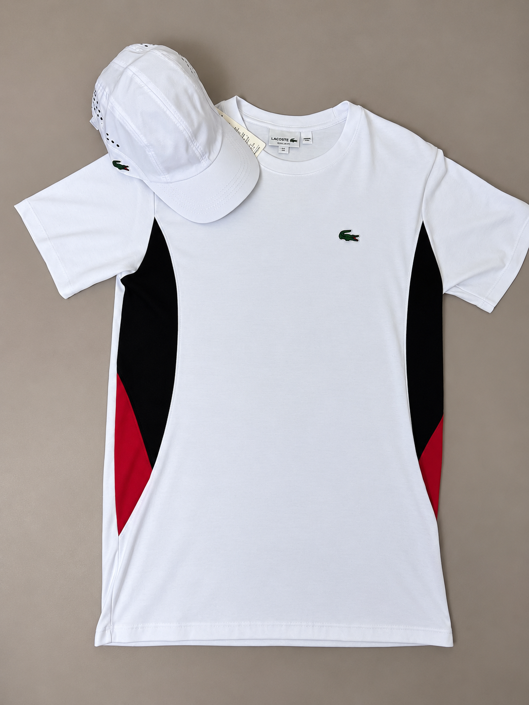 CAMISA + BONE LACOSTE
